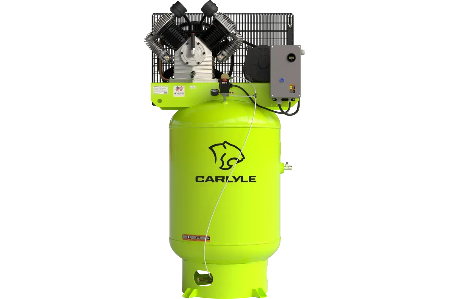 【ML】キャシー・ラング 80 Gallon Air Compressor - Carlyle CAC75H80GV3