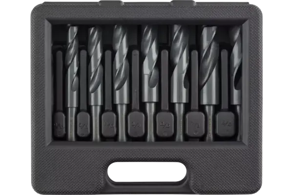8 Piece Silver & Deming Drill Bit Set