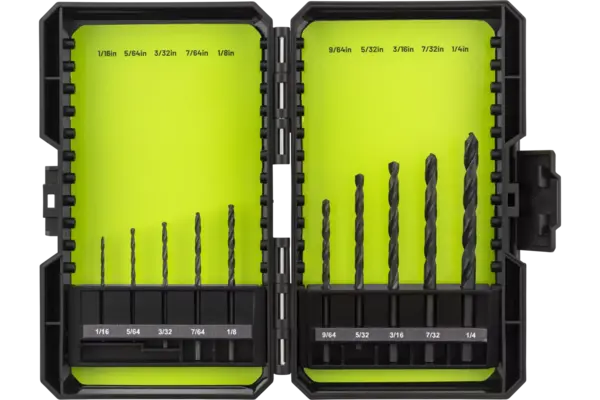Heavy Duty High Speed Steel Drill Bit Set