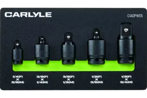 1/4 in. Drive Impact Wobble Adapter Sets - SAE