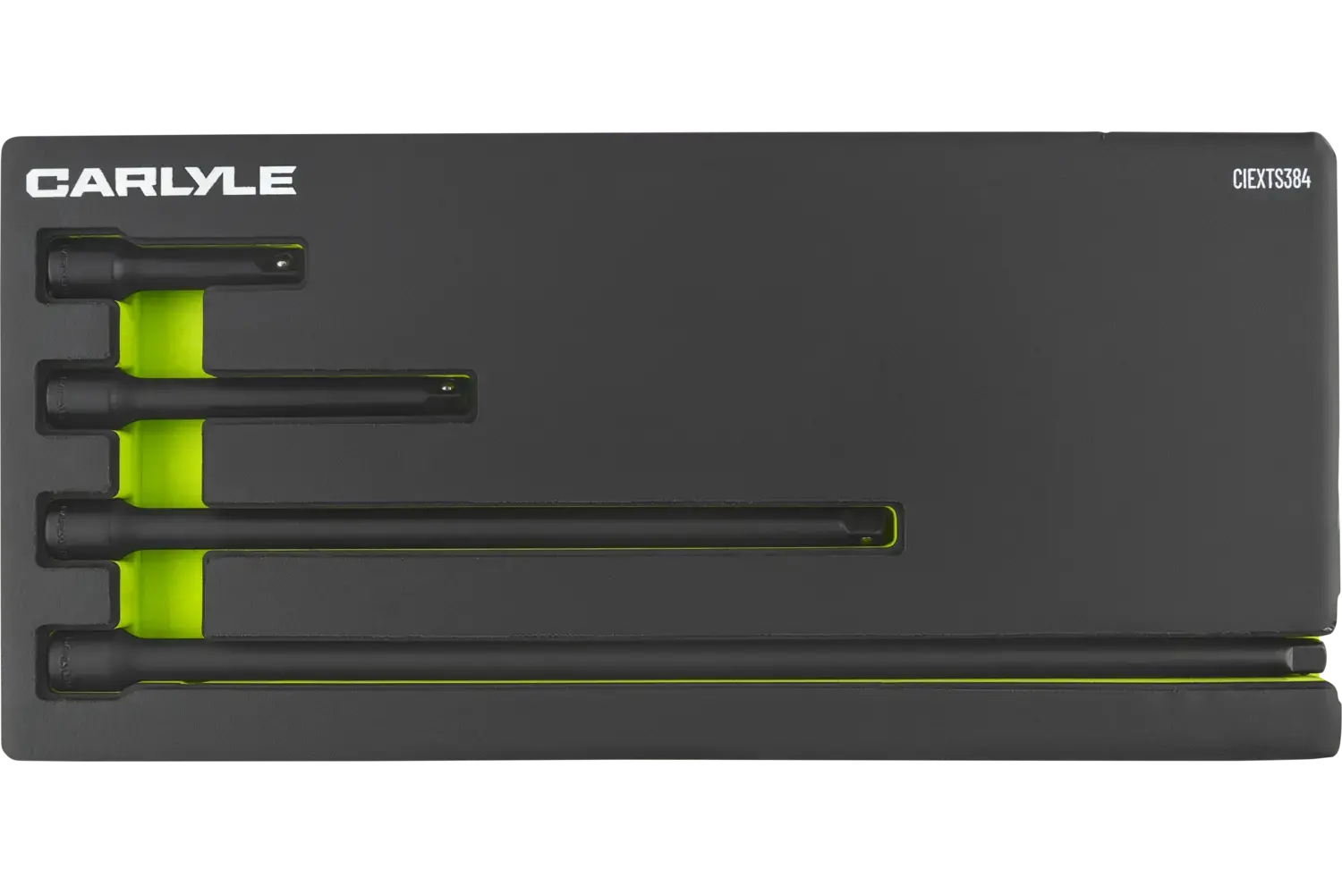 4-Piece 1/2 in. Drive Socket Extension Set - Carlyle CIEXTS124