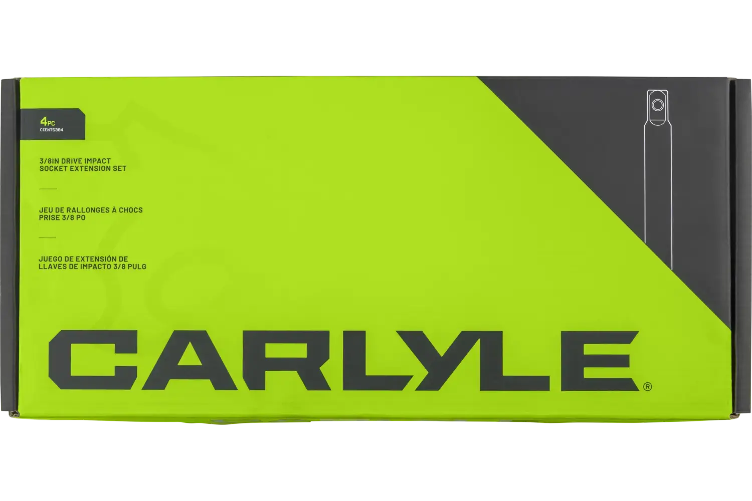 3/8 in. Drive Impact Socket Extensions Sets