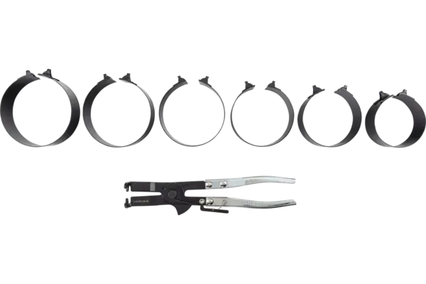 7-Piece Piston Ring Compressor Bands & Set