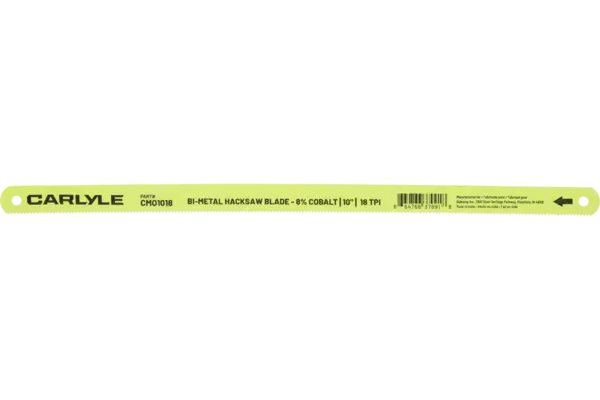 Bi-Metal Cobalt Hacksaw Blades