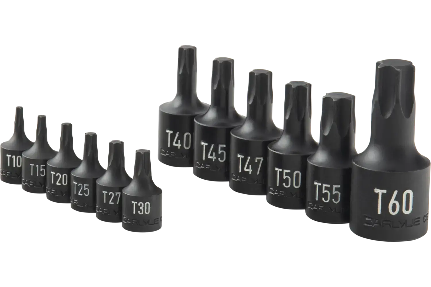 Mult-Drive Internal Torx/Star Impact Socket Sets - SAE