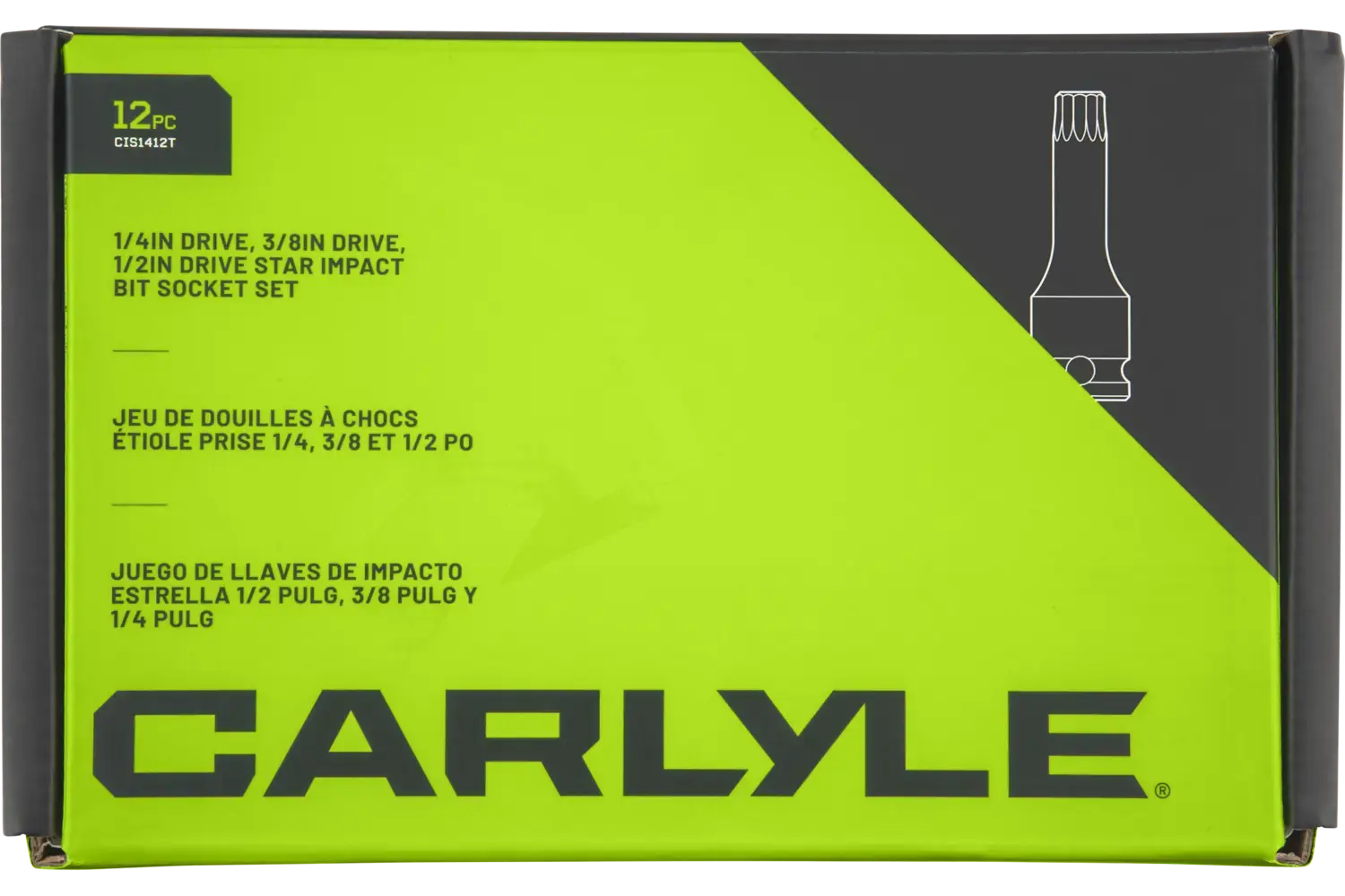 Mult-Drive Internal Torx/Star Impact Socket Sets - SAE