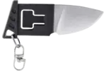 Key Ring Fixed Blade Knives
