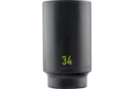 1/2 in. Drive Deep Impact Sockets - Metric