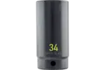 1/2 in. Drive Deep Impact Sockets - Metric