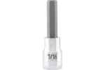1/2 in. Drive Hex Bit Chrome Sockets - SAE