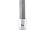 1/2 in. Drive Hex Bit Chrome Sockets - SAE