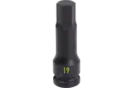1/2 in. Drive Standard Depth Hex Bit Impact Sockets - Metric