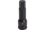 1/2 in. Drive Standard Depth Hex Bit Impact Sockets - Metric