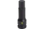 1/2 in. Drive Standard Depth Hex Bit Impact Sockets - Metric