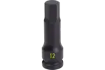 1/2 in. Drive Standard Depth Hex Bit Impact Sockets - Metric
