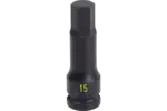 1/2 in. Drive Standard Depth Hex Bit Impact Sockets - Metric