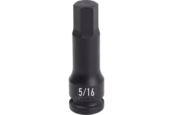 1/2 in. Drive Standard Depth Hex Bit Impact Sockets - SAE