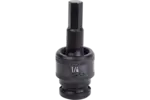1/2 in. Drive Standard Depth Hex Bit Impact Swivel Sockets - SAE
