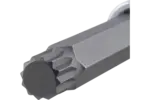 1/2 in. Drive Long Triple Square Chrome Bit Sockets - Metric