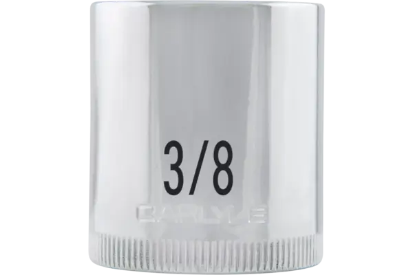 1/2 in. Drive Standard Depth Chrome Sockets - SAE