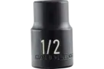 1/2 in. Drive Standard Depth Impact Sockets - SAE