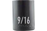 1/2 in. Drive Standard Depth Impact Sockets - SAE