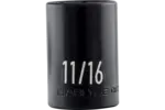 1/2 in. Drive Standard Depth Impact Sockets - SAE