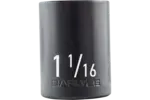 1/2 in. Drive Standard Depth Impact Sockets - SAE