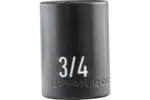 1/2 in. Drive Standard Depth Impact Sockets - SAE