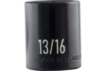 1/2 in. Drive Standard Depth Impact Sockets - SAE