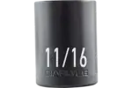 1/2 in. Drive Standard Depth Impact Sockets - SAE