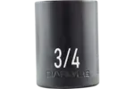 1/2 in. Drive Standard Depth Impact Sockets - SAE