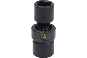 1/2 in. Drive Standard Depth Universal Joint Impact Sockets - Metric