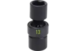 1/2 in. Drive Standard Depth Universal Joint Impact Sockets - Metric