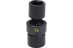 1/2 in. Drive Standard Depth Universal Joint Impact Sockets - Metric