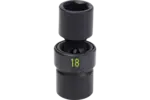 1/2 in. Drive Standard Depth Universal Joint Impact Sockets - Metric