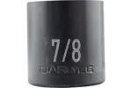 1/2 in. Drive Stubby Impact Sockets - SAE