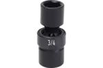 1/2 in. Drive Standard Depth Universal Joint Impact Sockets - SAE