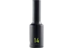 1/4 in. Drive Deep Impact Sockets - Metric