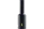 1/4 in. Drive Deep Impact Sockets - Metric