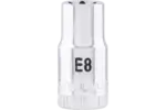1/4 in. Drive External Torx/Star Chrome Sockets