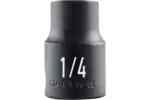 1/4 in. Drive Standard Depth Impact Sockets - SAE