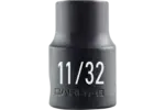 1/4 in. Drive Standard Depth Impact Sockets - SAE