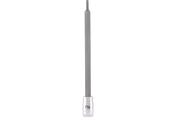 1/4 in. Drive Long Torx/Star Bit Chrome Sockets