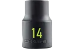 1/4 in. Drive Standard Depth Magnetic Impact Sockets - Metric