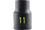 1/4 in. Drive Standard Depth Magnetic Impact Sockets - Metric