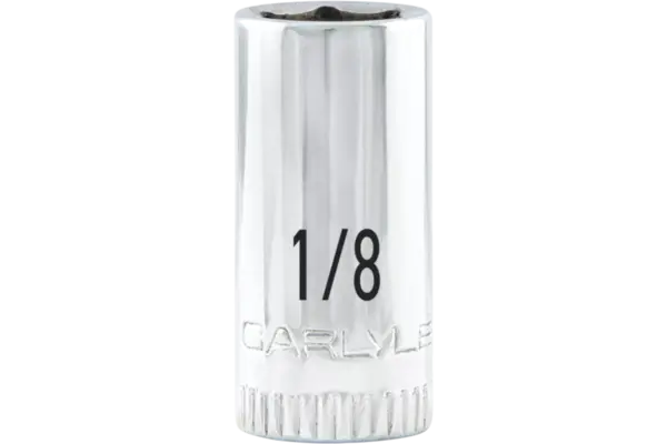 1/4 in. Drive Standard Depth Chrome Sockets - SAE