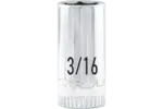 1/4 in. Drive Standard Depth Chrome Sockets - SAE