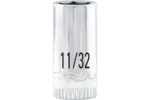 1/4 in. Drive Standard Depth Chrome Sockets - SAE