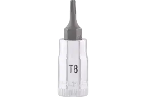 1/4 in. Drive Torx/Star Chrome Sockets